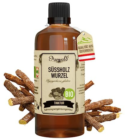 Auwald SÜSSHOLZWURZEL - BIO TROPFEN (AUSZUG, EXTRAKT, ESSENZ, TINKTUR) (100ml)