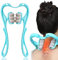 SHANHAIKX Nackenmassagegerät Nackenschmerzen Massagegerät, Shiatsu Triggerpunkt neck Massager,Nackenmassage für das Home Office zur Linderung von Nackenschmerzen und Chronischer Migräne.