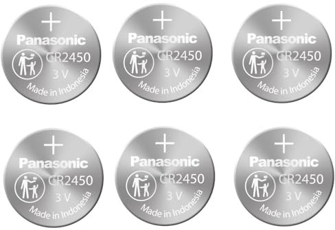 Panasonic litio 3 V batteria, 3Units of Pack of 2