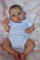 Zero pam Reborn Babypuppe Wie Echtes Baby 20 Zoll Newborn Baby Puppe Realistisch Silikon Baby Junge Lebensechte Puppe Ab 3 Jahre Mädchen