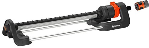 Gardena N2084FP Oscillating Sprinkler, 3000 SQ. FT, Black, N2084FP: 3000 SQ. FT.