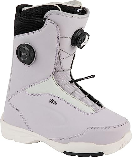 Nitro Damen Snowboards Scala BOA Boot All Mountain Freeride Freestyle Schnellschnürsystem Snowboardboot, Lilac, MP 23.5 // EU 36 2/3 // US WMN 6