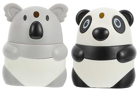 Cabilock Set di 2 Porta-stuzzicadenti A Forma di Animale Dispenser Automatico per Stuzzicadenti per Le Feste
