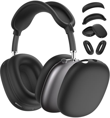 TNSNK Hülle Cover für AirPods Max 1st/2nd Kopfhörer, Black