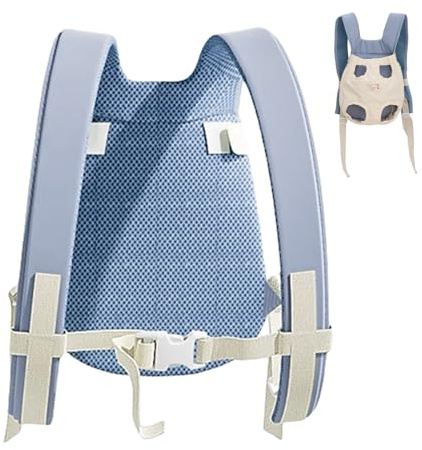 Renopfect Mochila Portaperros,Arnés Portátil para Perros | Bolsa Transpirable Segura para Cachorros Gatos Razas Medianas Paseos Playa Excursiones Veterinario