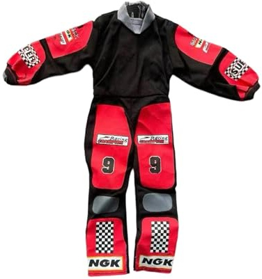 JISADER Figura de acción a Escala 1/6, Mono, Uniforme, Modelo de Moda para Motociclista, Ropa de muñeca de 12 Pulgadas, Traje de Motociclista DIY