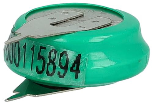 vhbw NiMH Batteria a bottone di ricambio 2 pin tipo 1/V80H 80mAh 1,2V compatibile con batterie compatibile con modellismo, luci solari ecc.