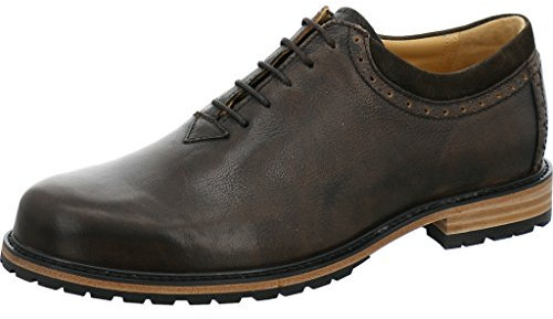 dirndl + bua Trachtenschuh, Cityschuh für Herren, Flache Haferlschuhe für Männer, Oliv ahorn (braun, EU Schuhgrößensystem, Erwachsene, Herren, Numerisch, M, 43)