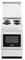 De Longhi Cucina Elettrica SEW 554 PN 4 Piastre Elettriche Forno Elettrico Statico Classe B Dimensioni 50 x 50 cm Colore Bianco