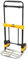 DEWALT Faltbare Sackkarre und beweglicher Rollwagen, 190,5 kg Kapazität, robuster Stahlrahmen, Teleskopgriff, flache 17,8 cm Räder