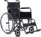 Folding Self propelled Wheelchair for Adults Lightweight Transport Wheelchair with Removable Footrests Double Handbrakes Aluminium Alloy Wheels 120kg Weight Capacity 60cm Rear Wheels Black