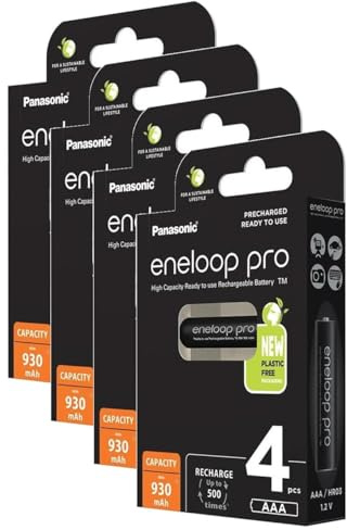 Eneloop Pro Wiederaufladbare Micro 930mAh AAA Ni-MH 4er Pack