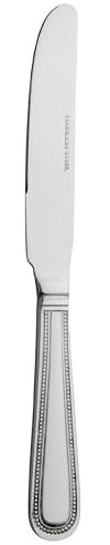 Grunwerg Bead Coltelli da Dessert, Acciaio Inossidabile 18/0, Set di 12 Pezzi