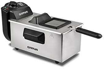 G3 Ferrari G10124 Pastella Friggitrice Inox Smontabile, 3 Lt, 2000W