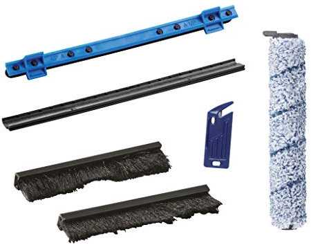 Nilfisk 6-teiliges Zubehör-Set für Combi Hoover 128351581, Blau, Kunststoff, Gummi