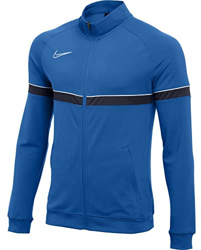 Nike Jungen Y Nk Dry Acd21 Trk Jkt Trainingsjacke, royal blue/white/obsidian/white, 128-140 EU