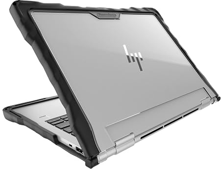 Gumdrop DropTech Laptophülle für HP EliteBook x360 830 G9/G10 (2-in-1) – Robuster, sturzgeprüfter und stoßfester zuverlässiger Geräteschutz für Kinder, K-12, Studenten, Schule, Büro oder geschäftliche