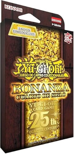 Yu-Gi-Oh! Juego DE Cartas COLECCIONABLES - Quarter Century Bonanza 3er Pack Booster