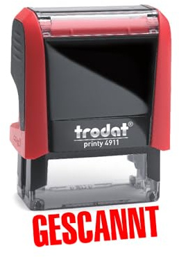 Trodat Printy 4911 fuchsia GESCANNT röd
