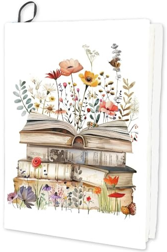 CRASPIRE Copertina Elastica per Libri - Lavabile, Riutilizzabile in Nylon - Protegge Fino A 9 x 11 Pollici - Elastici per Quaderni Adatti alla Maggior Parte dei Libri