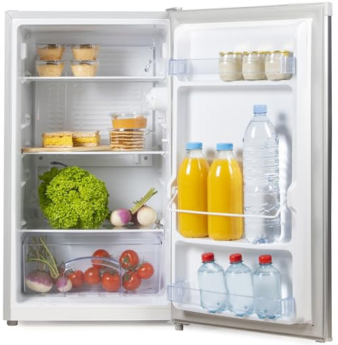 PRIMO PR122FR Réfrigérateur Table Top - 88L - E - Argent