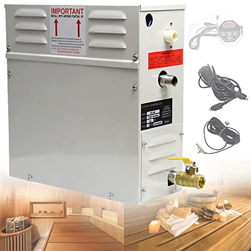 Calentador De Sauna EléCtrica,3kw 4.5kw 6kw 9kw Control TermostáTico Incorporado Calentador De Sauna De Acero Inoxidable,Utilizado Para Promover La Sangre Y Reducir El EstréS,220V-4500W
