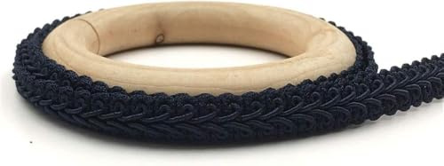 Codulu Embroidery Braid Twist Fabric Cord Lace Trim Sewing Trimming Edge Craft Decorative Ribbon Costume DIY Embellishment 4M
