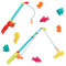 B. toys – Little Fisher's Kit – Magnetic Fishing Adventure Set with Dual Rods, Eight Colorful Aquatic Figures – Ideal Bath Time, Pool Activity Promoting Coordination – 3+ Years