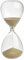 TFA Dostmann Sanduhr 15 Minuten, 18.6009.53.90, aus Glas, goldfarbenen Sand, Wohnaccessoire, Gold, (L) (B) 73 x (H) 190 mm