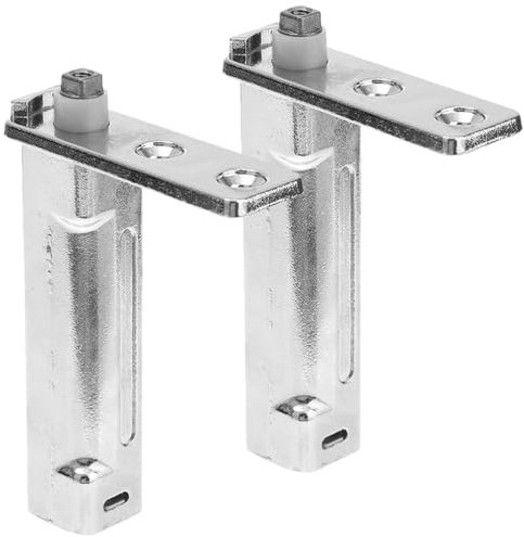 HEALEEP 2 Piezas Bisagras De Del Refrigerador Piezas De Reemplazo De Bisagra Del Congelador Accesorios Para Puertas De Congeladores Frigoríficos Gancho De Puerta Metal Aleación De Zinc