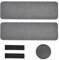 volumoon Lot de 2 Tapis de Pierre Absorbante, Pierre à Séchage Rapide, Plateau Antidérapant en Diatomite, Dessous de Verre Absorbant l'eau, Plateau de Rangement pour Salle de Bain, Cuisine