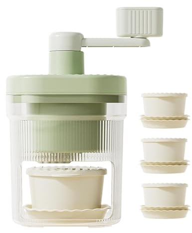 Máquina Manual Para Hacer Hielo Picado - Picadora de Hielo para Granizados y Raspados con Manivela - Para Hogar, Bebidas, Cocteles, Postres, Niños, Cocina,para Hogar, Cócteles, Bares, Cocina, Niño
