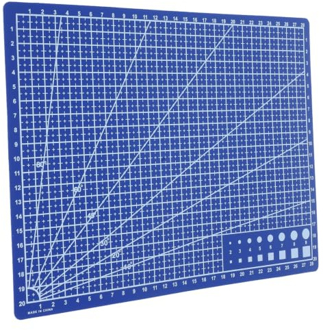 SHINEOFI Tapis de Découpe Auto-réparant Double Face pour Couture et Loisirs Créatifs Mesure Matériaux Résistants