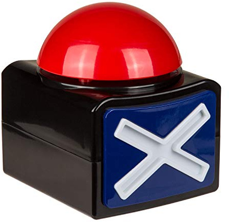 Out of the blue Accesorio para Quizz/Timbre Luminoso y sonoro/Dimensiones: 12 x 9,5 x 11 cm