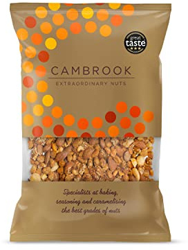 Cambrook - Mix 6, Salted, Smoked, & Caramelised Mixed Nuts, 1kg Bag
