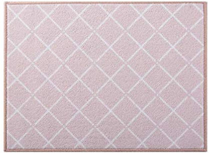 Yardwe 40 x 31cm Dish Drying Mat, Quick-Drying Dish Drainer Board Mat for Kitchen Counter-top, Suit for Dishes, Glassware, Drinkware, Serveware, Plate, Machine Washable (Pink)