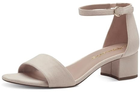 Tamaris Damen Sandalette in beige - Gr. 41
