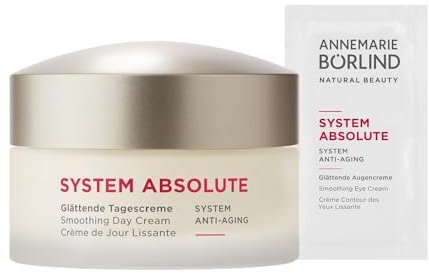ANNEMARIE BÖRLIND SYSTEM ABSOLUTE SYSTEM ANTI-AGING Glättende Tagescreme (50ml) + Gratis SYSTEM ABSOLUTE Glättende Augencreme im Sachet - Aktiviert Die Kollagen- Und Elastinproduktion