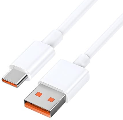 Greacesrio Câble USB Type-C 120W pour 14/13/10T/11T/Pro/12T/11/12 Lite, compatible Note 11/11S Pro (1,5 mètres)
