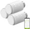 revolt Thermostate: 3er-Set ZigBee-Heizkörperthermostate, weltweite App-Steuerung, Display (ZigBee Thermostat Heizung, Thermostat-Heizkörperventil, Homematic IP)
