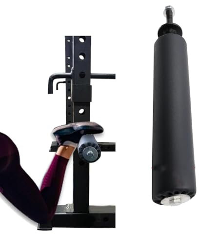 MegLob Split Squat Stand, Gym Leg Extension Attachment, enkelben Squat Roller, Squat Rack Power Cage Attachment, Multifunktionellt hemmet Gym System Workout Station Accessories,26mm hole