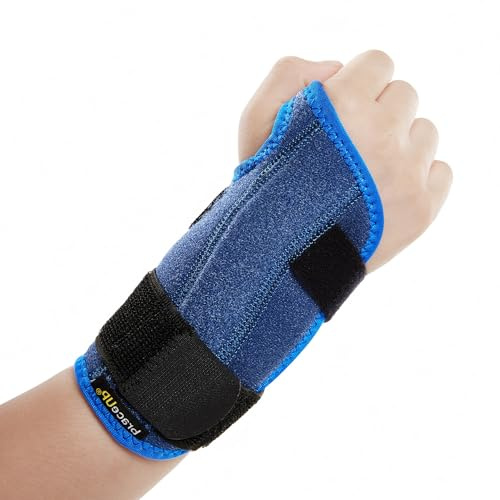 BraceUP Stabilized Kids Wrist Brace- Youth Wrist Support, Kids Wrist Splint, Child Wrist Brace for Daily Use, Boys and Girls height 3’3” to 4’11”, size 3-12 (Right Hand)