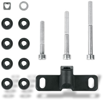 Gepäckträgeranbindung GT-Mantis (Ersatzteil für BLUEMELS Schutzbleche, sichere Befestigung, Variable Anpassung, inklusive Distanzstücke)