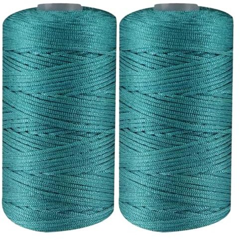 Fil À Crocheter 2 Pièces Glace Lin Soie Fil À Tricoter À La Main Pour Bricolage Crocheter Soleil Ma-c-r-a-mé Chapeau Chaussures Sacs Coussins