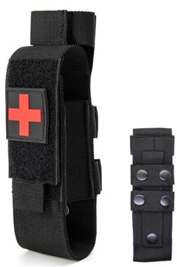 Fonyiunce Garrot Tourniquet, Taille Sac De Rangement De Garrot, Sac De Rangement De, Équipement Tactique Militaire, Pochette De Garrot Portable, pour Les Sports De Plein Air, La RandonnéE