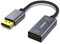 BENFEI Adaptateur Actif DisplayPort vers HDMI 4K @ 60 Hz, Compatible avec PC, Ordinateurs Portables, Ordinateurs de Bureau, tablettes ou Stations d'accueil DisplayPort, prenant en Charge Eyefinity