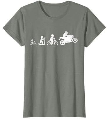 Moto Evolution | Design de Biker Amusant | Motards T-Shirt