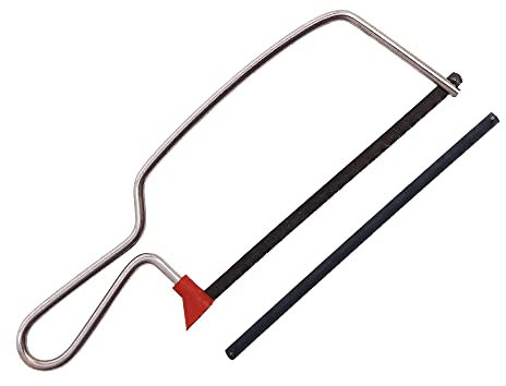 Compact Mini Hacksaw & Junior Hack Saw Set – Simple Replacement – Standard Sizes – Fine Tooth Cutting Blade for Cutting Plastic & Wood, Perfect for DIY & Craft Projects (Single Hacksaw)