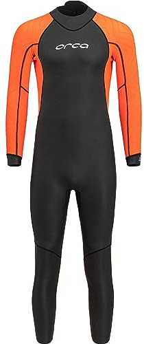 ORCA Vitalis Combinaison de plongée Haute visibilité pour Homme Noir Taille 46