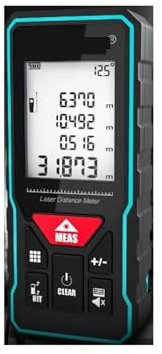 Telemetro Laser Professionale Trena X5/X6 40M 60M 80M 100M Misuratore di distanza digitale ricaricabile di precisione Misura di nastro(X6-chargeable,80m)